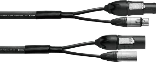 CORDIAL - Kabel hybrid XLR 5 Punkte + PowerCon 2,5 mm² True1 - 1.5m