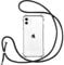 Vauki handyband für iPhone 11 Hülle mit Band,Handyhülle mit Kette zum Umhängen Kordel Necklace Schutzhülle Transparent TPU Stoßfest Silikon Bumper Case für iPhone 11