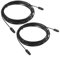 VGOL 2PCS Optical Digital Audio Cable 5m Toslink Male to Toslink Male Connector Cable for DVD TV Sound Bar Digital Audio Equipment Black