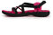 Izas - Sandalias de Senderismo con Cierre Ajustable en 4 puntos - Sandalias de Trekking Mujer Transpirable, Cómodas y de Secado Rápido - Ancelle V3 Color Fucsia y Negro - Talla 36