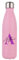 Getagift Personalised Water Bottle Initial with Name, Alphabet Bottle, 500 ML Double Walled Insulated Stainless Steel Bottle. (Matt Pink)
