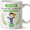 MUGFFINS Personalised Mug for Photographer Man - in English - You are World's Best - Funny Custom Gift for Colleagues - Ceramic 11oz Mug