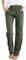 Leinenhose Damen Hose Sommer Musselin Leinen Hosen Stoffhose Einfarbig Freizeithose Gerade Geschnitten Strandhose Sommerhose mit Taschen (Armeegrün, XL)