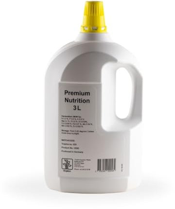 Tropica Premium Nutrition 3L - Dünger für Aquarienpflanzen - Eisen, Mangan, Mikronährstoffe