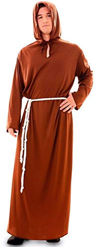 Fyasa 893343-txl Mönch Kostüm, X-Large