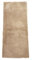 Leibersperger Felle Hochwertiger Lammfell Teppich - 140 x 60 cm – Auflage für Couch und Sessel - Besonders schonend für den Sessel - Multifunktional - Strapazierfähig – Sehr pflegeleicht (beige)