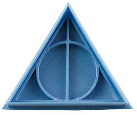 Cuticuter Reliquien Harry Potter Ausstechform, Blau, 8 x 7 x 1.5 cm
