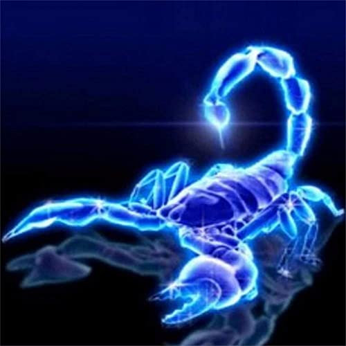 YSCOLOR Diamant Painting Heißer Fluoreszierende Skorpion Stickerei 5D DIY Diamant Malerei Voller Runder Diamant Kreuzstich Strass 2019 Malerei Dekor 30X30Cm