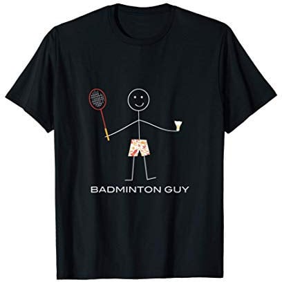 Lustige Jungen Badminton, Männer Badminton Spieler Geschenke T-Shirt