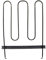 Marel Shop® - Resistenza Inferiore per Forno compatibile con Indesit Ariston 1200 W per modelli: ACMT6130WH3 - BQ63K - BS63EB - BS73EX - C65P6XF - CI45HW - CP648MT