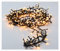 Spetebo LED Büschel Cluster Lichterkette warm weiß - 24 m / 1200 LED - Weihnachtsbaum Garten Deko Beleuchtung IP44 mit Stromkabel - Weihnachtsbeleuchtung für Innen + Außen