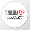 Huuraa Magnet Teneriffa verliebt Geschenk 59mm Flaschenöffner Teneriffa Geschenkidee