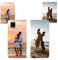 Sunrive Coque personnalisée Compatible avec ZTE Smartphone AXON 11 5G, Personnalisable avec Votre Propre Image,Photo,Texte,DIY Leather Housse Étui PU Cuir + Tour de Cou Telephone Universelle