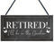 Red Ocean Garden Plaque Novelty Retirement Gift Hanging Door Shed Summer House Sign Gift For Him Her Friendship Gift