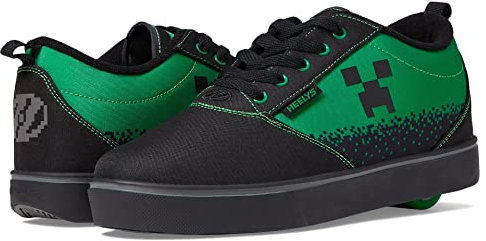 HEELYS Herren Pro 20 Minecraft Schuh mit Rollabsatz, Schwarz/Neongrün, 45.5 EU
