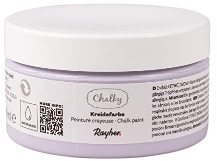 Rayher Chalky, Lilla Chiaro, Barattolo 100ml, 35047308, 100 ml