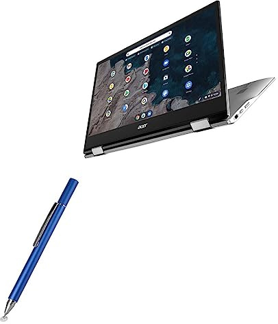 BoxWave - Lápiz capacitivo compatible con Acer Chromebook Spin 513 (CP513-1H) - FineTouch - Lápiz capacitivo superpreciso para Acer Chromebook Spin 513 (CP513-1H) - Azul Lunar