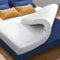 DUANDUAN Matratzen Topper 90 x 200 cm H3/H2 Gelschaum Matratzentopper 90x200,Oeko-Tex® Certified,4D Fabric Removable&Washable,Mattress Topper Boxspringbett 90x200,Non-Slip Base,7.5 cm Height
