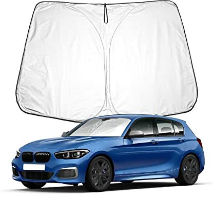 BIXUAN Protección solar F20 compatible con BMW Serie 1 F20 2011-2019 F40 2019-2022 2023 2 F44 parabrisas para el coche parabrisas delantero cubierta cortavientos para parabrisas frontal Bloqueado UV
