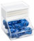 Inevibe Laundry Pod Holder & Dryer Sheet Dispenser - 2 Compartment Acrylic Container w/Lids for Storing Clothes Pins, Dishwasher Pods for Laundry Room Organization