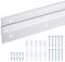 sourcing map Accroche-Tableau à Rainure Française 30 Pouces 1 Paire de Supports En Aluminium En Z Supportant Jusqu'à 120 Lb Support Mural à Emboîtement Pour Accrocher Des Miroirs Panneaux
