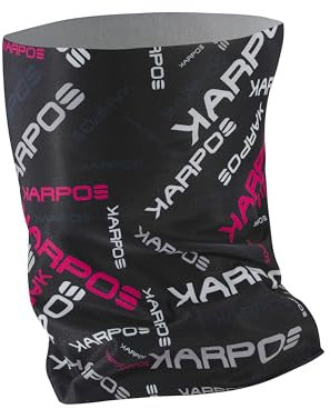 KARPOS 2500930-042 PELMO Neck Warmer Hat Unisex Black/Cabaret/White Größe Uni
