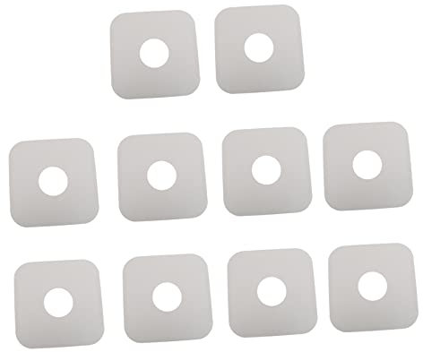 Warmhm Schallplatten Papiertüten für 12-Zoll Vinyl Weißes Papier Staubfrei Maximaler Schutz 10 Stück-Pack für Musikfans