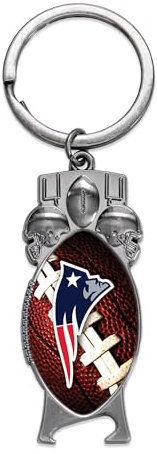 Rico Industries NFL Football New England Patriots geformter Flaschenöffner Schlüsselanhänger – Autozubehör