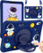 SurgeCraft for iPad Mini 7/6 Case - 8.3 Inch Astronaut Girls Kawaii Boys Women Cover with Strap, Handle and Stand - Soft Silicone