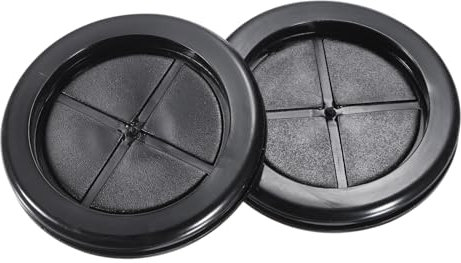QUARKZMAN Gummimuffe rund beidseitig montiert, Durchmesser 60 mm, Innendurchmesser 50 mm, 4 Stück für Kabelschutz