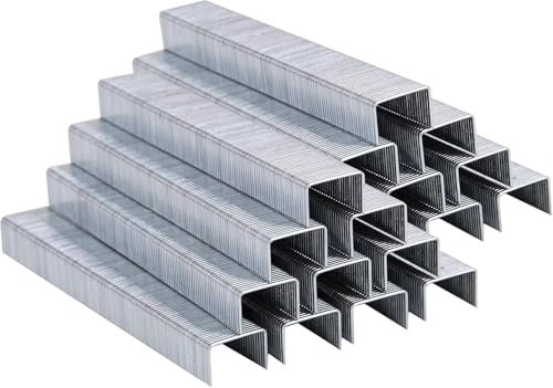 G4GADGET 6 x Boxen mit 5000 Heftklammern, 24/6 Standardgröße, langlebige 24/6 mm Heftklammern für Desktop-Hefter und Gebrauch, Premium-Schreibwaren für Büro und Zuhause