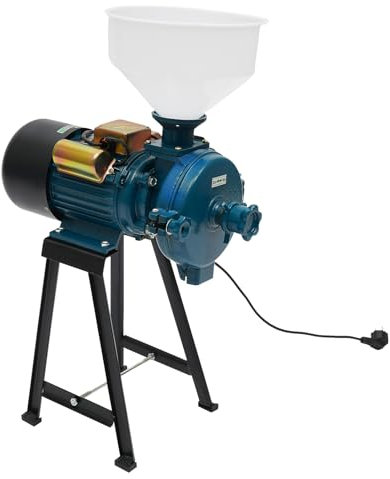 Moulin à céréales en métal 2200 W pour mixeur KitchenAid - Pour moudre le blé, le maïs, l'avoine, le sarrasin, le millet et autres céréales - 220 V
