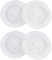 NICENEEDED 4 tapón de Silicona para Botella de Agua, Tapones para Fugas de Agua para Vasos, Reemplazo de Tapa de Vaso Antiderrames, Tapón de Ventilación
