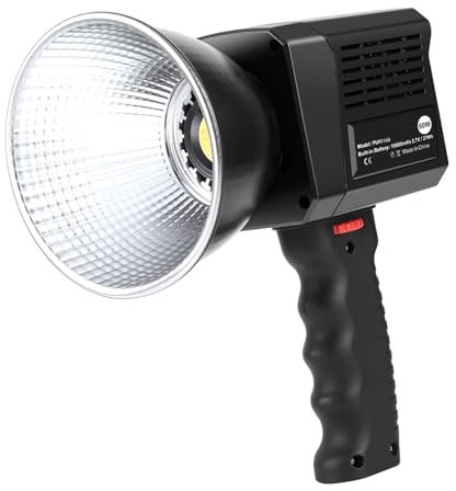 Panneau LED 60 W avec Batterie Rechargeable 13 000 Lux 10 000 MAh pour Le Tournage Création Contenu.