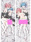 SFHCOISM Dakimakura Body Pillow Anime Kissenbezug Kissenhülle Re Zero Ram und Rem A05, Pillowcase Doppelseitige Seitenschläf Umarmungskissen Bezug Dekorative Zierkissenbezug