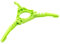 MAJORMENCH 1pc Gas Tank Bracket Stove Bracket Foldable Gas Bottle Holder Foldable Gas Bottle Stand Stove Tripod Green