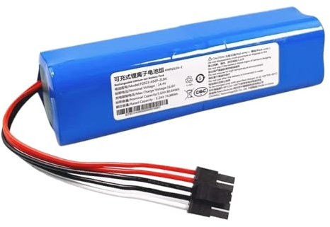 WVGFAUXA Ersatzakku D099-4S2P, Kompatibel Mit Xiaomi, Kompatibel Mit Mi, Roboter-Staubsauger 2 Pro, Staubsauger 2 MJSTS1 C101 MJSTP, 12800 MAh(6500mAh)