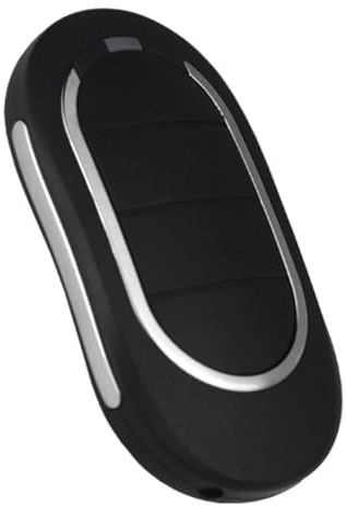Cpolebev Für Alutech AT-4n Fernbedienung 433 MHz 4 Tasten Garagentor Lerncode Schranken Automatisierung Schlüsselanhänger