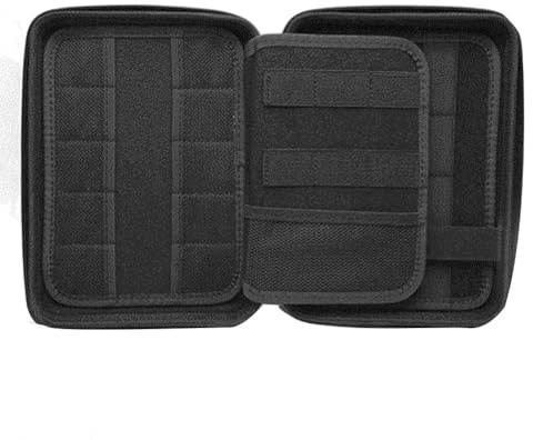 Koolenry Electronics Cable Organizer Bag USB Flash Drive Memory Card HDD Case Travel Case SD SDXC SDHC Card Holder Organizer