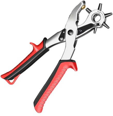 Gürtellochstanzer,Robustes Stanzgerät Für Gürtel Und Stoff - Zangen Ösen Locher Handwerk Zubehör Für Anfänger Uhrenarmbänder Handwerk Enthusiasten Schuhriemen