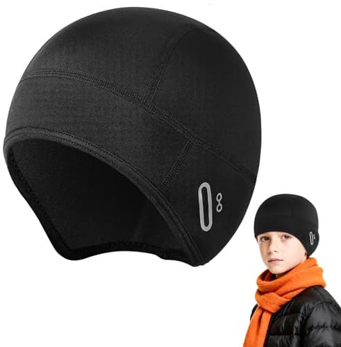 AOOSA Bonnet de Vélo sous Casque pour Enfants, Casquette Vélo sous Casque