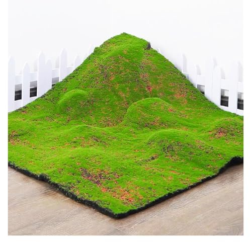 LINGDSWULING DIY-Kunstrasen-Landschaft Kunstrasenmatten Rasenteppich Garten Balkon, DIY Rasenmatte Teppich Teppiche Gartenrasen Kunstrasenmatte Aus Kunststoff(A)