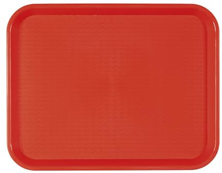 García de Pou 132.10 Bandeja Fast Food, 35.5 x 45.3 Cm, Rojo