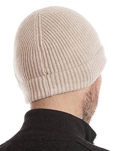 Dalle Piane Cashmere - Hut aus 100% Kaschmir - für Mann, Farbe: Beige, Einheitsgröße