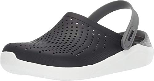 Crocs Literide Clog, Mixte - Noir Smoke - 36/37 EU