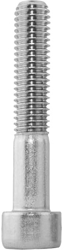 D´s Items | Zylinderkopfschrauben - M10x65 - DIN 912 - Edelstahl A2 - [10 Stück] - | Zylinderschrauben mit Innensechskant-Antrieb | Innensechskantschrauben V2A