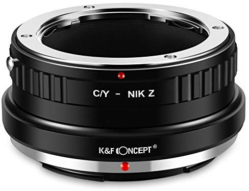 K&F CONCEPT Lens Mount Adapter Compatible with Contax/Yashica Mount Lens to Nikon Z Mount Camera Body