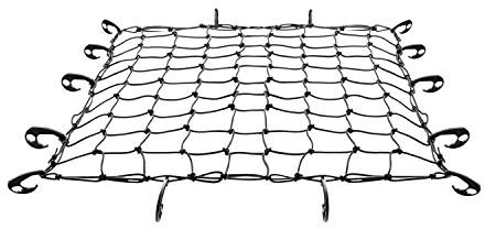 Joytea - Rete da carico da 90 x 120 cm a 180 x 240 cm, Resistente, con 12 Ganci in ABS, Grande capacità per tettuccio Auto, portabagagli da Viaggio