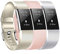 Baaletc Compatible avec Fitbit Charge 2 (3 pièces/lot), bracelets de rechange doux et confortables pour Fitbit Charge 2