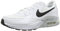 NIKE Air Max Excee, Sneakers Donna, White/Black-Pure Platinum, 40.5 EU